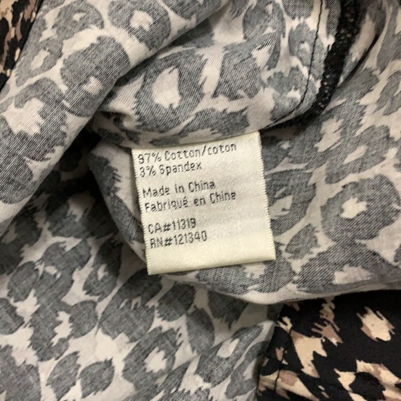 Leopard print blouse dressy - Picture 6 of 7